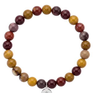 Mookaite Elegance Perlenarmband